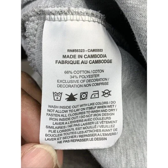 Nike Men's Tech Fleece Jogger Sweatpants 805162-063 Heather Gray Black Small - Picture 14 of 15